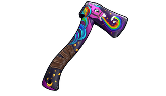 Rainbow Pony Hatchet