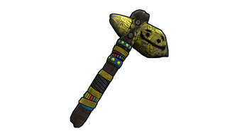 Two Faced Stone Hatchet