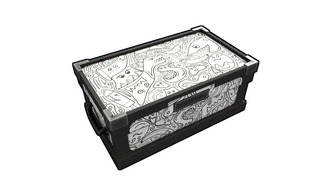 Doodle Large Wooden Box
