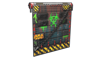 Toxic Garage Door