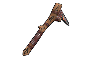 Ancient Runic Pick Axe