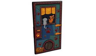 MeowMeow Sheet Metal Door