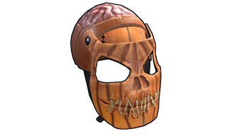 Evil Pumpkin Facemask