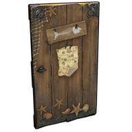 Pirate Hut Door