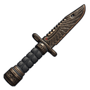 Bronze Raven Knife