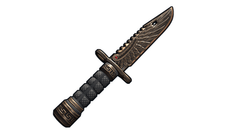 Bronze Raven Knife