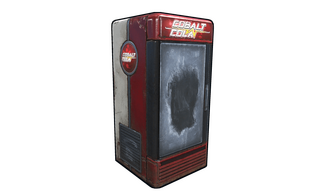 Cobalt Cola Fridge