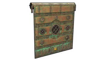 Deep Sea Garage Door