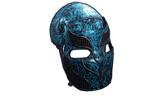 Azul Metal Facemask