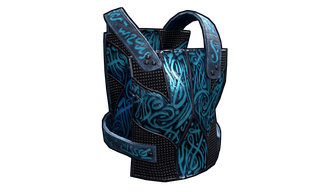 Azul Metal Chest Plate
