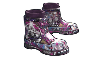 Apocalyptic Knight Boots