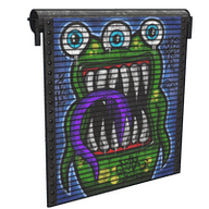 Monster Garage Door