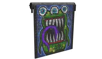 Monster Garage Door