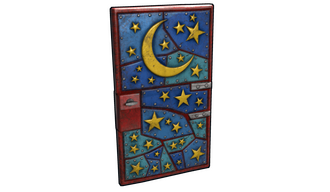 Night Sky Door