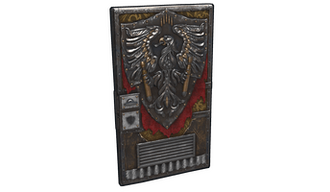 Winged Guardian Door