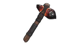 Dragon Glass Stone Hatchet
