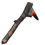 Dragon Glass Stone Pickaxe