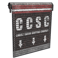 Cobalt Cargo Door