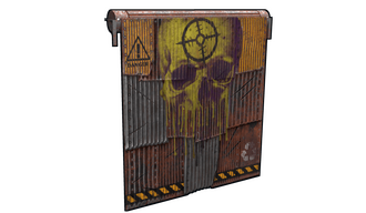 Danger Garage Door