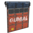 Cargo Truck Garage Door