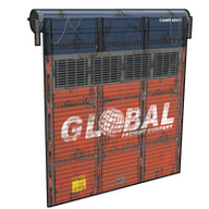 Cargo Truck Garage Door