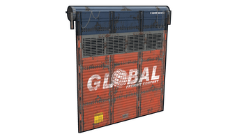 Cargo Truck Garage Door
