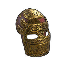 Legendary Gold Facemask Rust skin