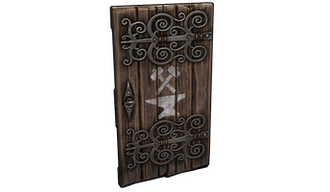 Artisan Wooden Door