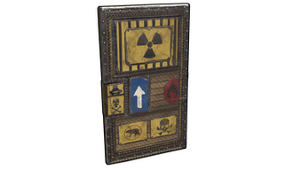 Caution Door
