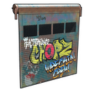 Chop Shop Garage Door