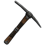 Damascus Steel Pickaxe