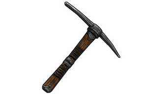 Damascus Steel Pickaxe