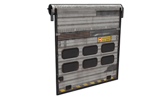 Rolling Exit Door