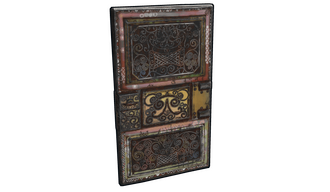 Antique Metal Door