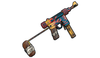Dark Flames SMG