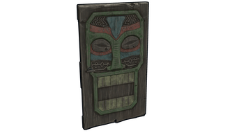 Forgotten Temple Door