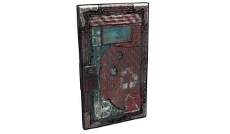 Lost Metal Door