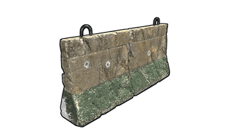 Outpost Concrete Barricade