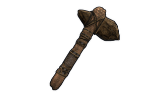 Ancient Gods Stone Hatchet