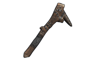 Ancient Gods Stone Pickaxe