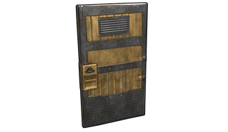 Brass Sentinel Door