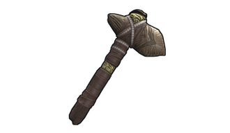 Fossil Tooth Hatchet