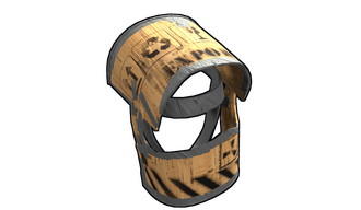 Plywood Helmet