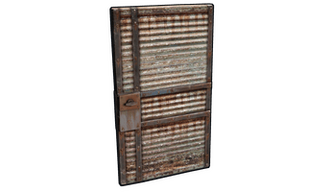 Recycled Garage Door