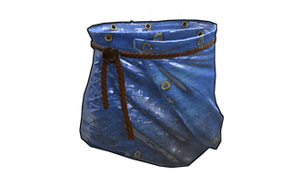 Blue Tarp Skirt