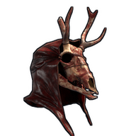 Demonic Deer Skull