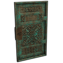 Corroded Bronze Door