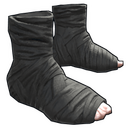 Burlap Ninja Slippers