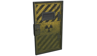 Radioactive Armored Door