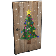 Christmas Tree Door